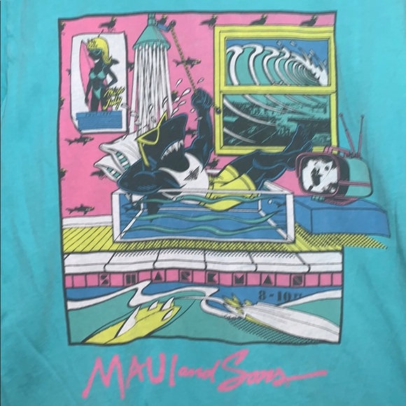 // Vintage MAUI and Sons Tee // - Picture 1 of 5